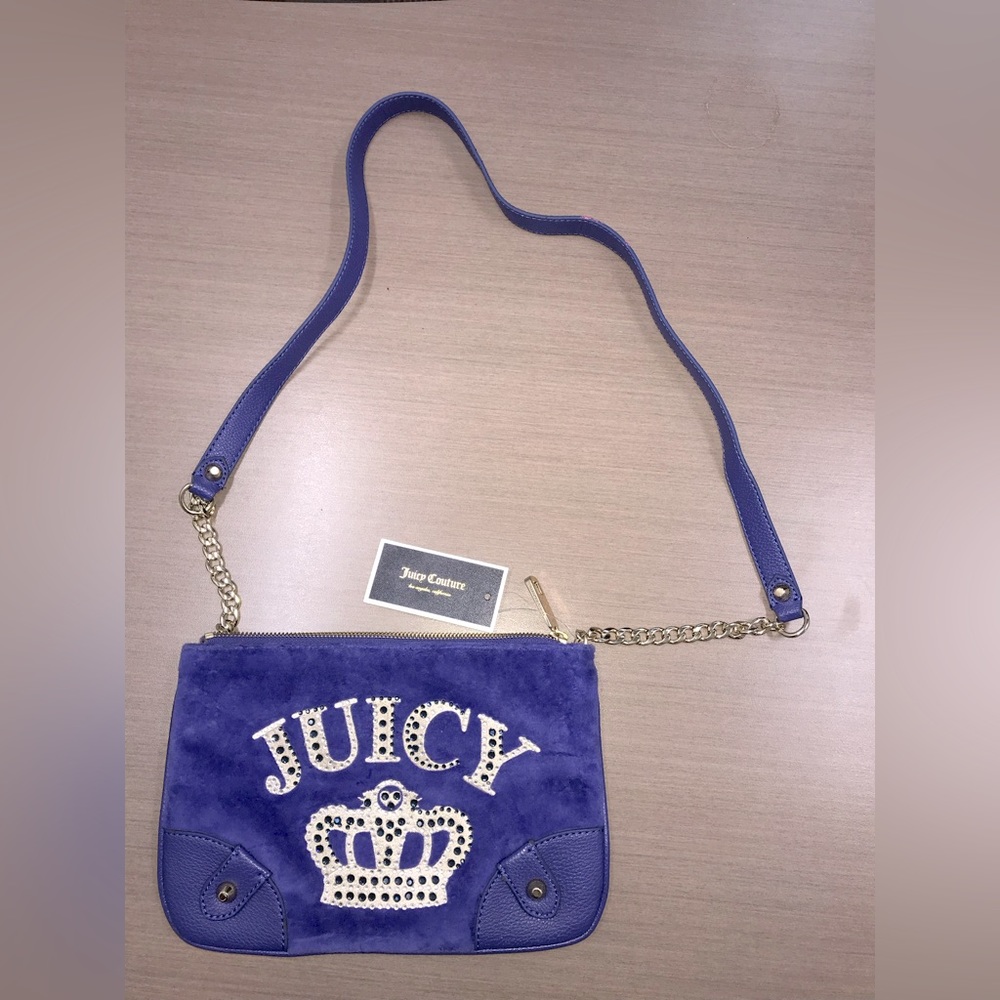 Juicy Couture Louisa Velour Crossbody Bag